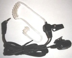 WAP-700 Acoustic Tube Earpiece & Clip-On Microphone
